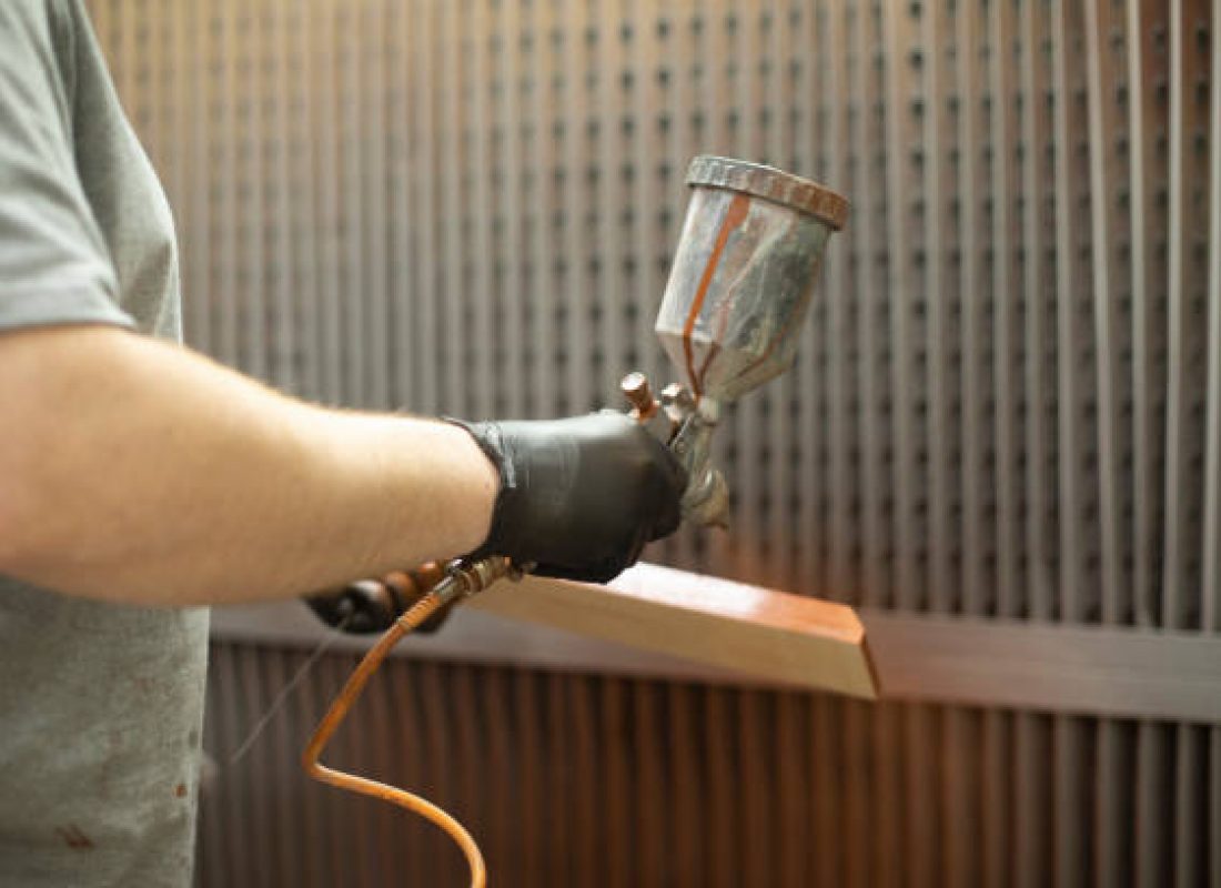 Electrostatic painting in Somerville, MA by Porcelain Patch & Glaze